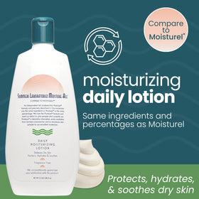 Summers Laboratories Moisture-All close-up texture, highlights lightweight absorbent lotion benefit