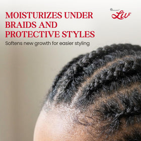 SUMMIT COLLECTION applied to a twist showing improved moisture retention