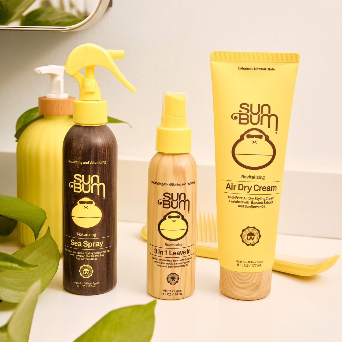 Sun Bum applied to hands demonstrating easy spread and smooth finish