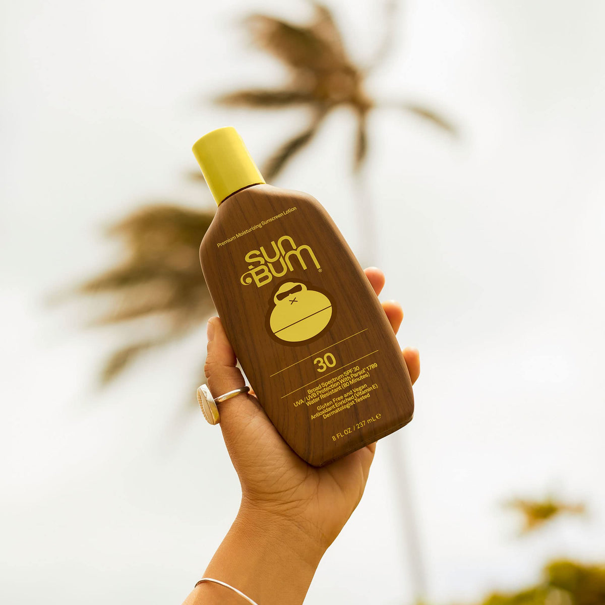 Sun Bum sunscreen being applied on arm demonstrating easy absorption