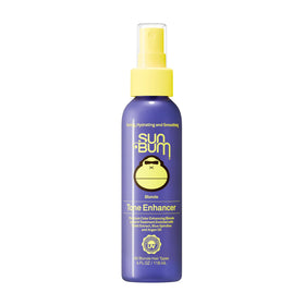 Sun Bum Blonde Tone Enhancer front bottle showing spray and branding for easy application