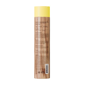 Sun Bum bottle next to a hand for 10 oz size and travel-friendly scale