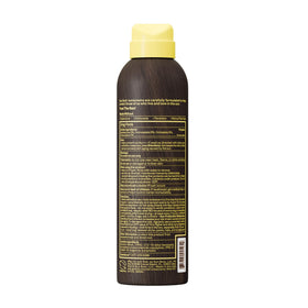 Sun Bum bottle next to sunglasses to show 6 oz travel-friendly size