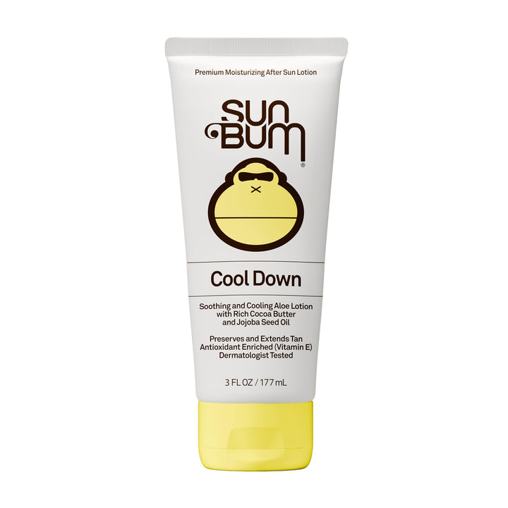 Sun Bum Cool Down front packaging showing travel-size convenience and clear branding