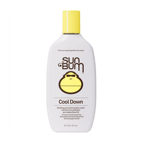 Sun Bum front packaging showing label and 8 oz bottle hydration benefit