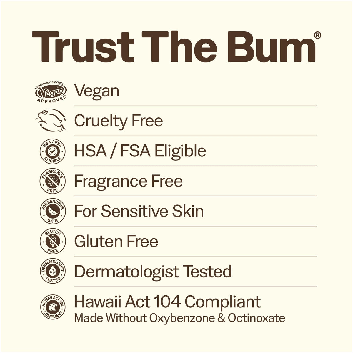 Sun Bum face stick being applied to cheek offering quick touch-up protection