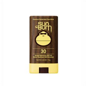 Sun Bum face stick front packaging showing portable SPF protection