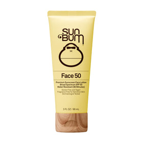 Sun Bum front 3 oz bottle showing label and SPF 50 protection