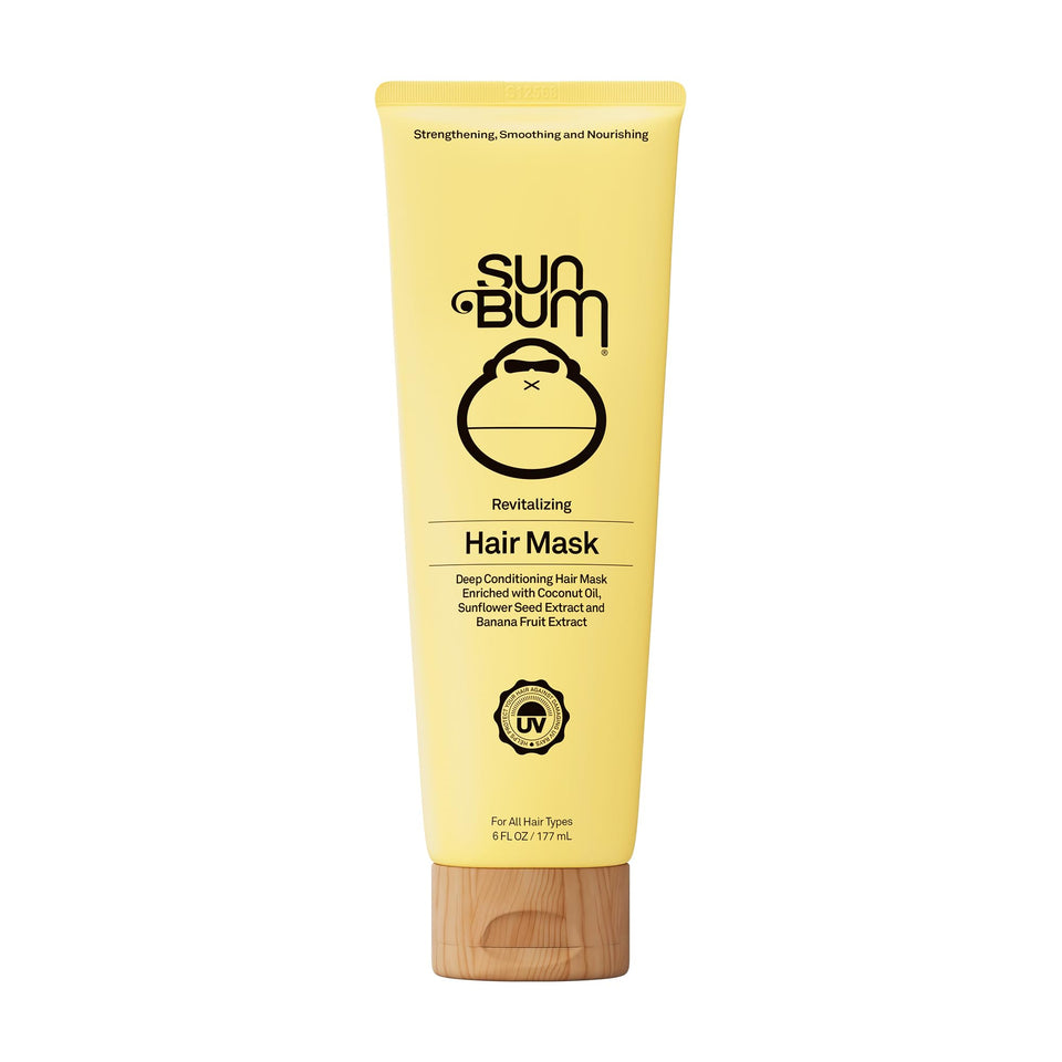 Sun Bum tube front view showing label and travel-friendly size benefit