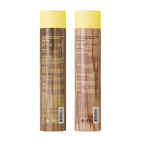 Sun Bum product label highlighting vegan, cruelty-free, sulfate-free benefits