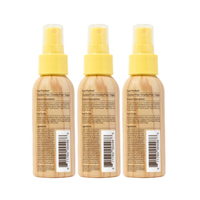Sun Bum applied at beach protecting hair from sun while adding shine
