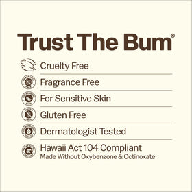 Sun Bum SPF 30 lip balm held to show compact, pocket-friendly size