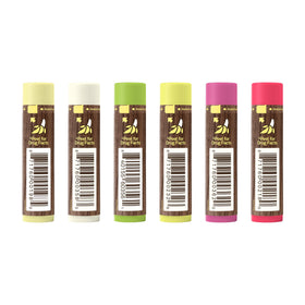 Sun Bum lip balm stick applied to lips demonstrating moisturizing UV protection