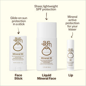 Sun Bum mineral sunscreen texture close-up showing lightweight absorption benefit