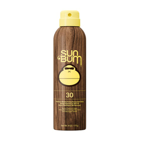 Sun Bum front packaging showing SPF 30 and moisturizing benefit