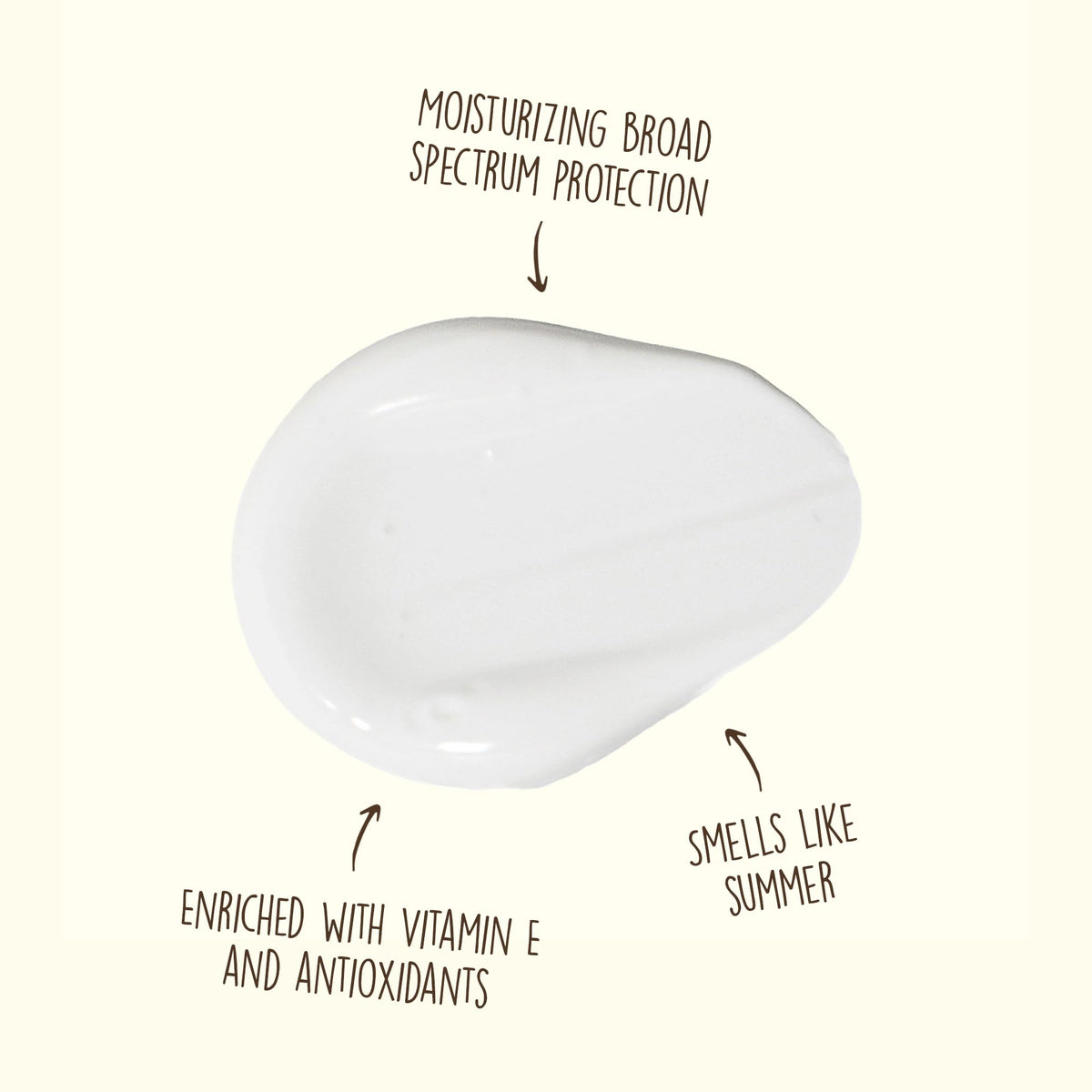 Sun Bum label detail highlighting reef-friendly and vegan benefits