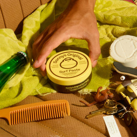 Sun Bum Sonny's ingredient label highlighting sea kelp and kokum butter benefit