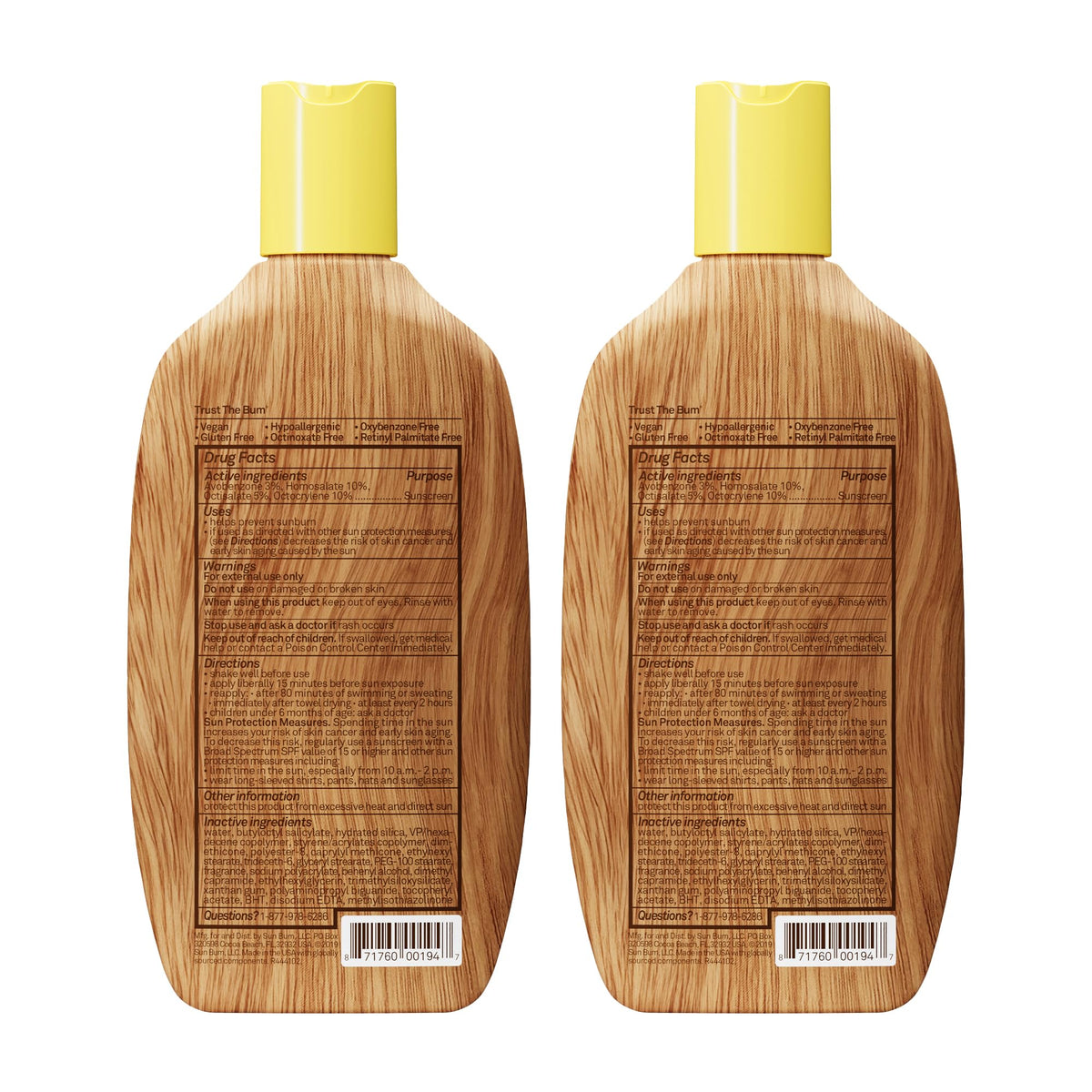 Sun Bum sunscreen texture close-up demonstrating smooth hydration and spreadability