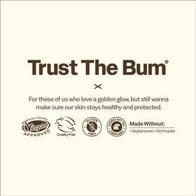 Sun Bum lotion texture close-up highlighting moisturizing oils