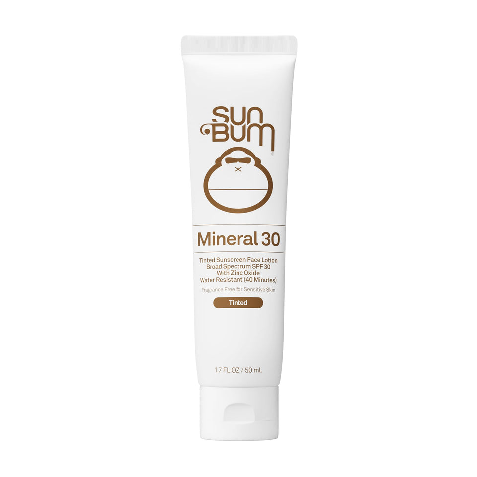 Sun Bum front tube showing label and travel size benefit
