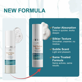 Sun Coast Sciences texture drop on hand showing lightweight hydration