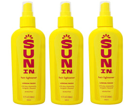 Sun In front packaging showing lemon-fresh bottle and label, highlighting convenience