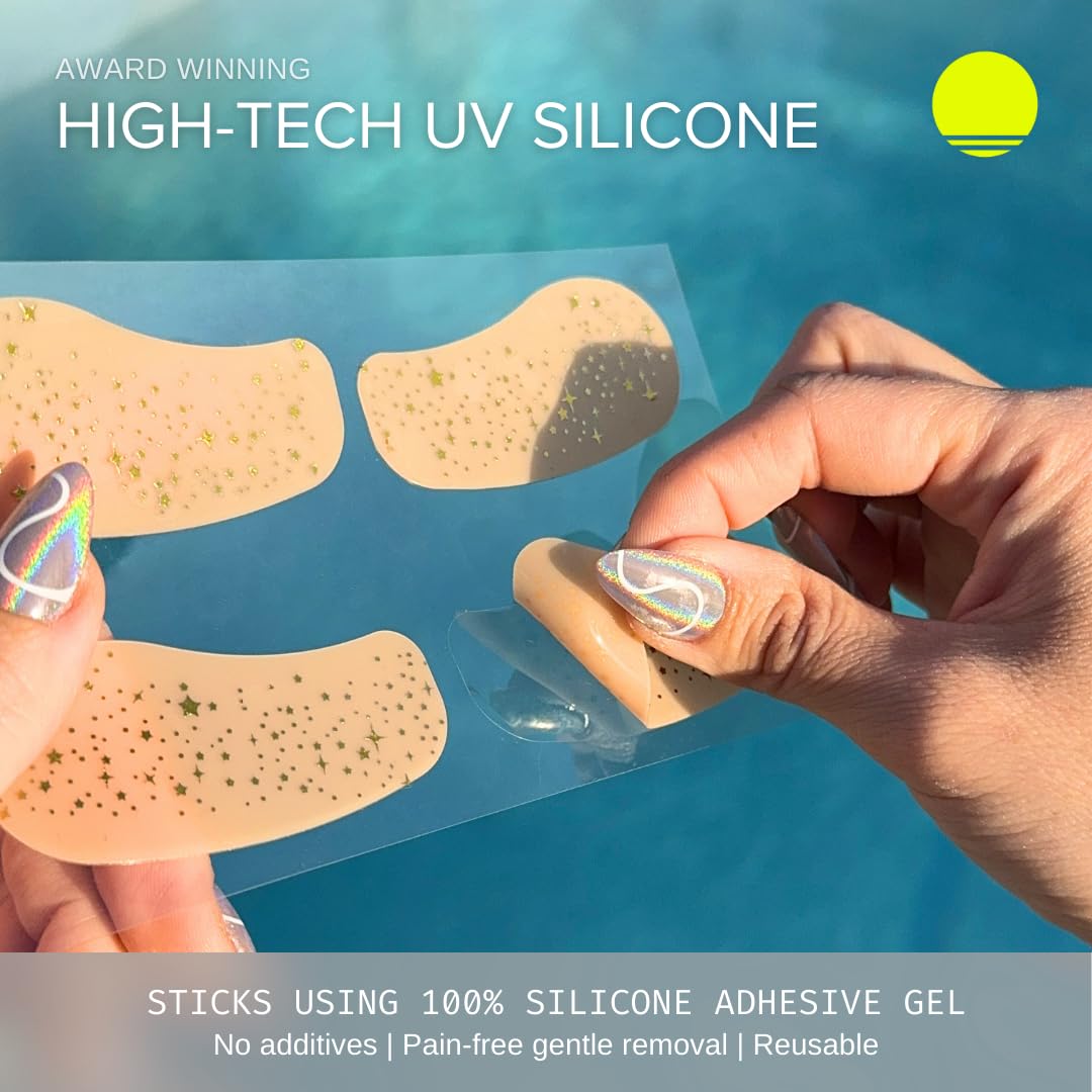 Close-up of Sun Patch silicone texture highlighting durable comfort