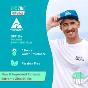 Sun Zapper packaging highlighting Australian made performance quality