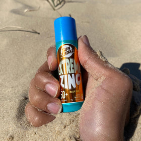 Sun Zapper packaging top and bottom displaying Australian made branding
