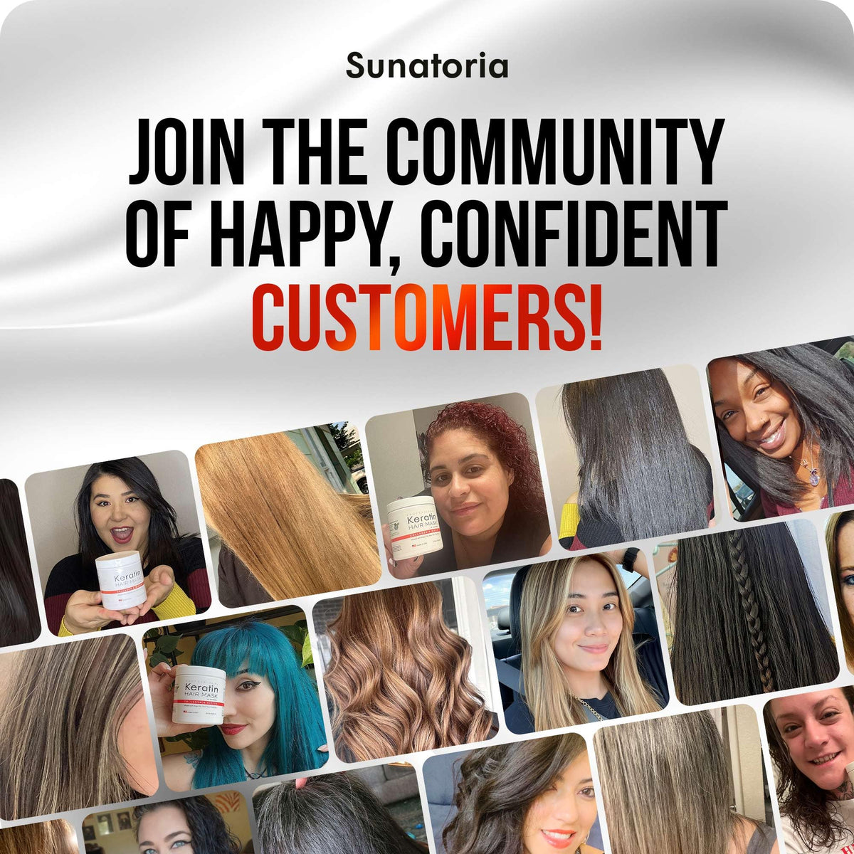 SUNATORIA on bathroom shelf in lifestyle scene for everyday use appeal
