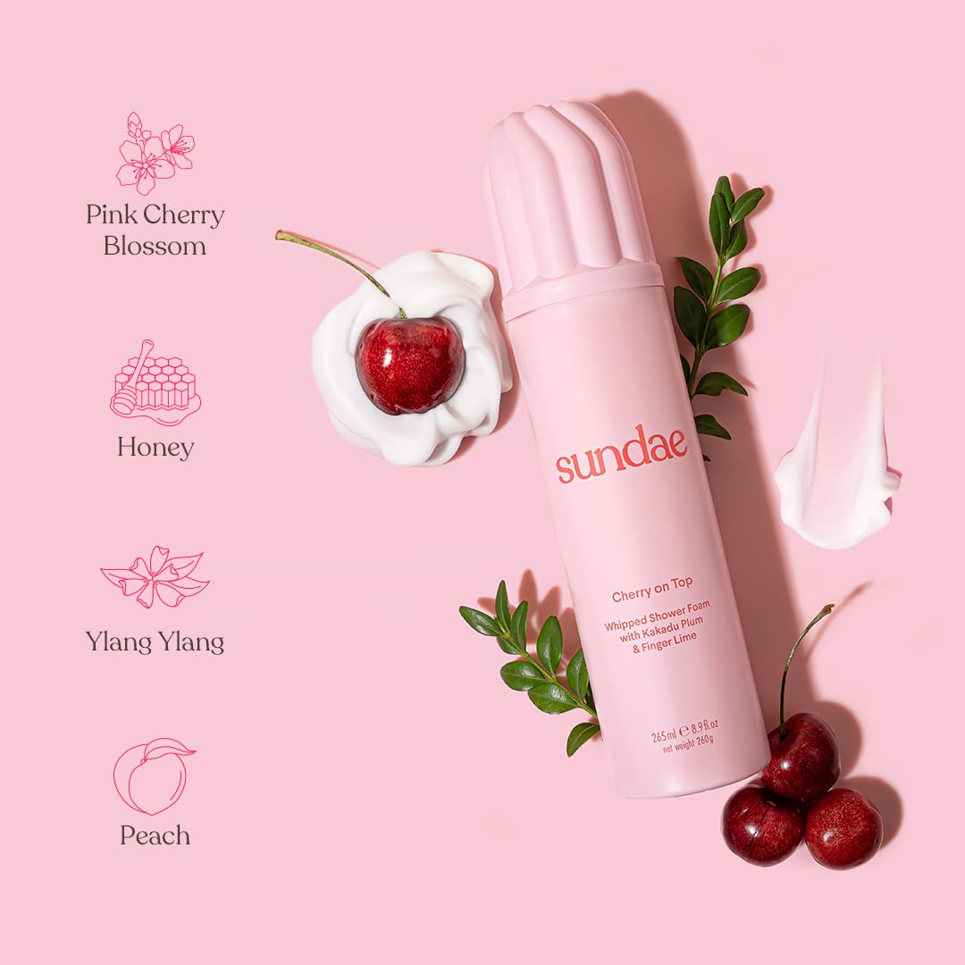sundae label close-up emphasizing Kakadu plum and finger lime ingredients