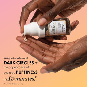 Sunday Riley product being dabbed on hand demonstrating quick absorption benefit