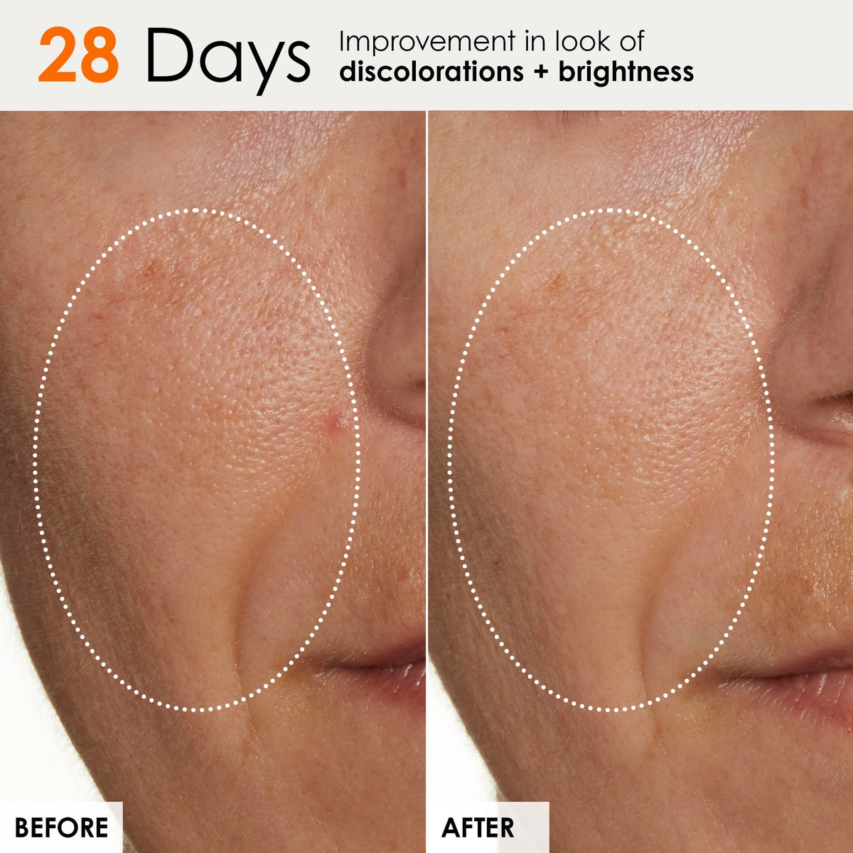Sunday Riley amber serum texture in dish, illustrates lightweight consistency and absorption