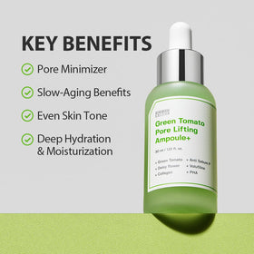 SUNGBOON EDITOR ampoule held in hand to show size and travel-friendly benefit