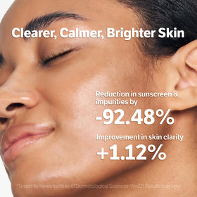 sungboon editor cleanser held in hand to show travel‑friendly size