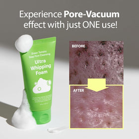 SUNGBOON EDITOR foam texture closeup showing ultra-fine bubbles for deep cleanse