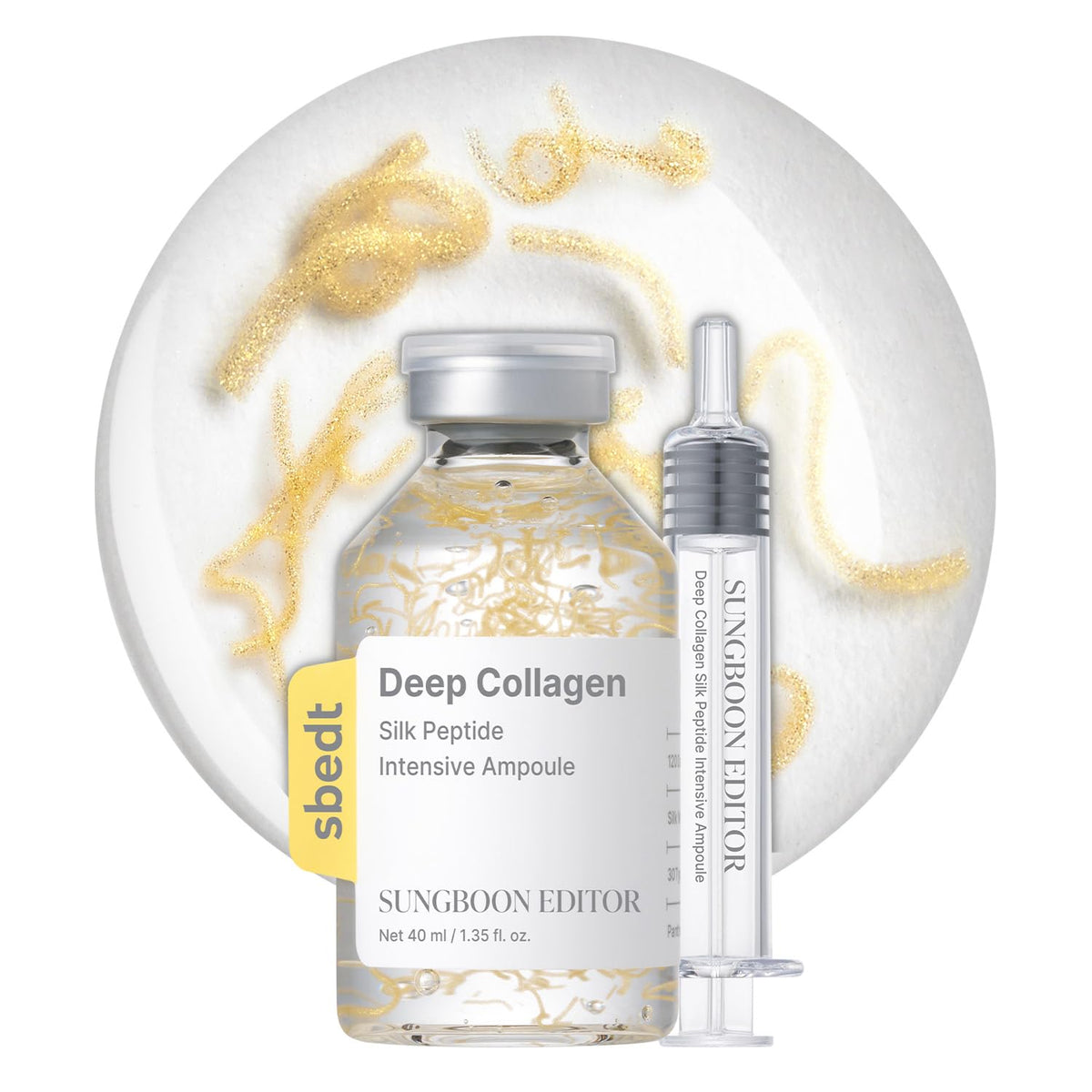 sungboon editor front ampoule packaging showing sleek bottle and premium design benefit boosts shelf appeal