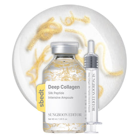 sungboon editor front ampoule packaging showing sleek bottle and premium design benefit boosts shelf appeal