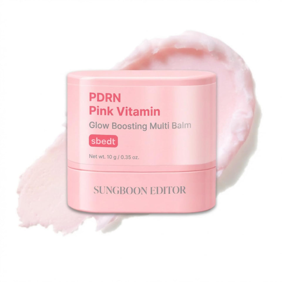 SUNGBOON EDITOR front packaging showing slim balm stick and label, easy travel benefit