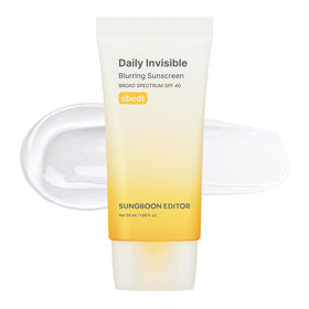 SUNGBOON EDITOR front packaging showing tube and SPF labeling benefit