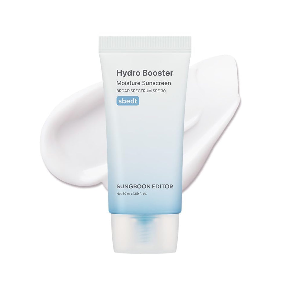 SUNGBOON EDITOR front tube showing product size and sleek design for easy travel
