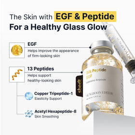 SUNGBOON EDITOR visible gold flakes in serum showing luminous finishing benefit