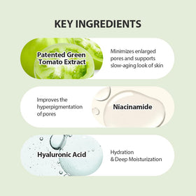 SUNGBOON EDITOR ingredient label with patented green tomato for clarity