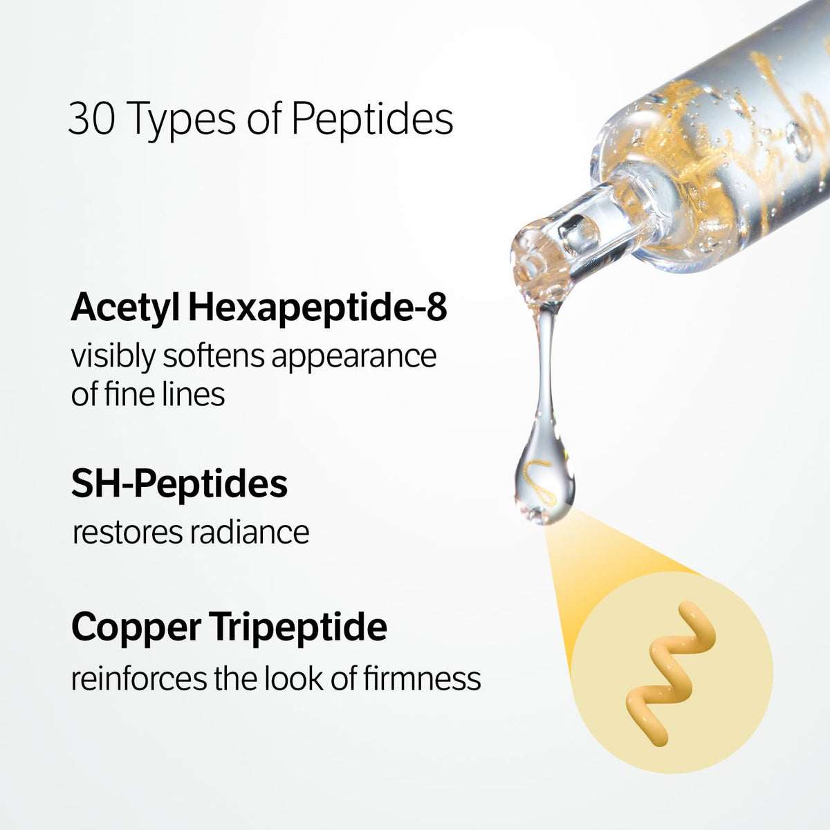 sungboon editor label and ingredients closeup revealing peptide and collagen blend benefits