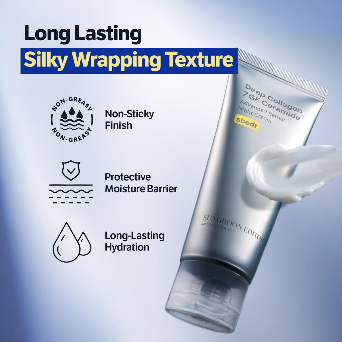 SUNGBOON EDITOR in a nightly skincare setting showing easy layering in routine benefit