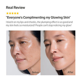 SUNGBOON EDITOR serum on vanity styled for routine and glow-enhancing benefit