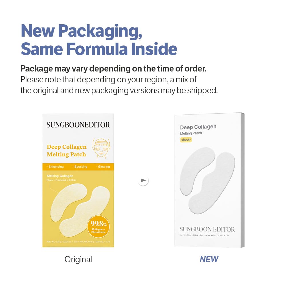 SUNGBOON EDITOR open box with patches ready to use for easy treatment