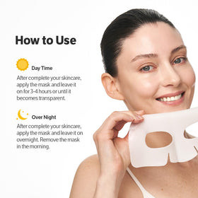 SUNGBOON EDITOR hand holding mask showing true product size and scale
