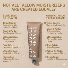 Sunkissed By Heaven opened balm texture demonstrating smooth, non-greasy spread