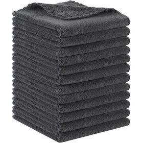 SUNLAND front view of folded dark grey pack showing clean design and value